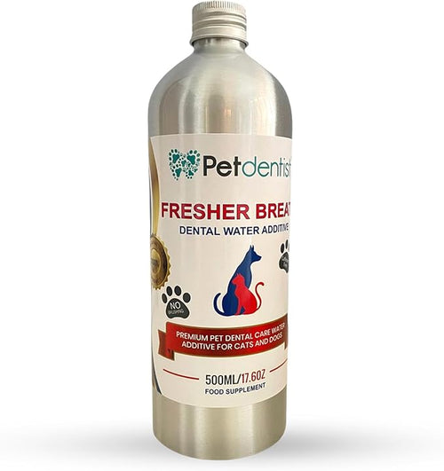 Dog Dental Water Additive - Plaque and Tartar Control Fresh  - PuppyLuv Pet Store