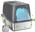 Self-Cleaning Cat Litter Box Enclosed