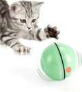 PuppyLuv Interactive Cat Ball Toy Electronic Motion Sensor LED Light 360 Auto Rotating USB Rechargeable