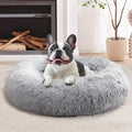 PuppyLuv Calming Dog Bed Anti-Anxiety Donut Cuddler Faux Fur - PuppyLuv Pet Store