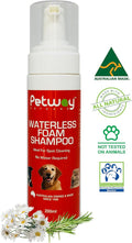 Waterless Dog Shampoo Spray - No Rinse Foam Dry Shampoo for Dogs and Cats