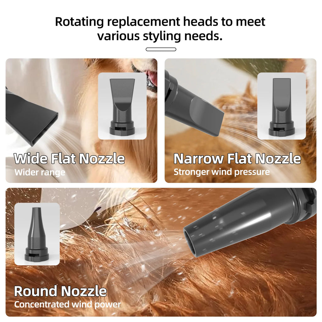 DHD-3000F 3000W High Velocity Professional Pet Grooming Hair - PuppyLuv Pet Store