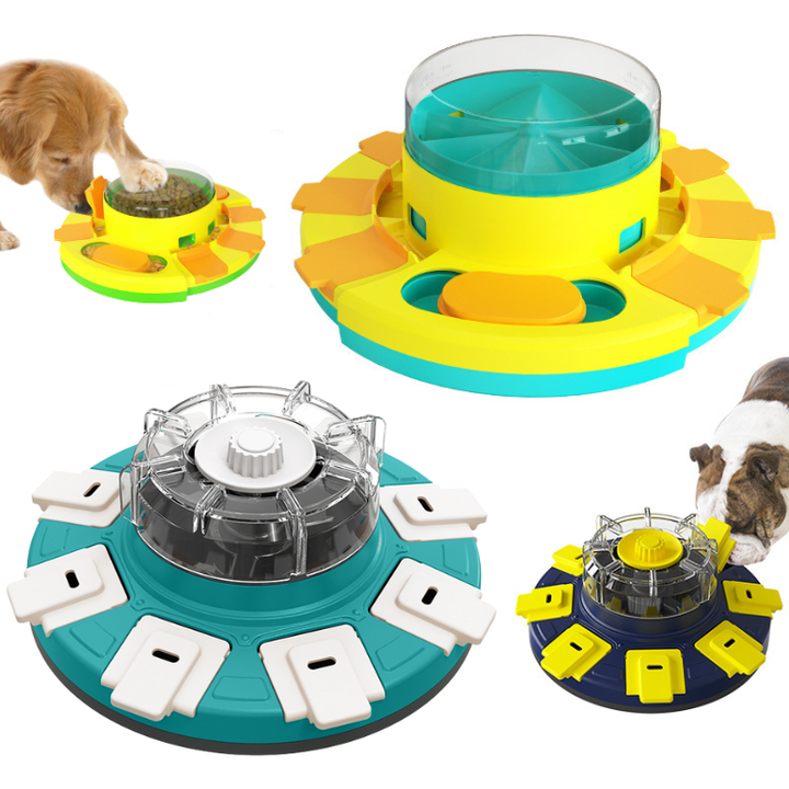 Interactive Dog Puzzle Toy IQ Feeder
