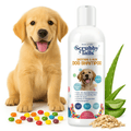 Oatmeal Dog Shampoo - Natural Sensitive Skin Formula with Al - PuppyLuv Pet Store