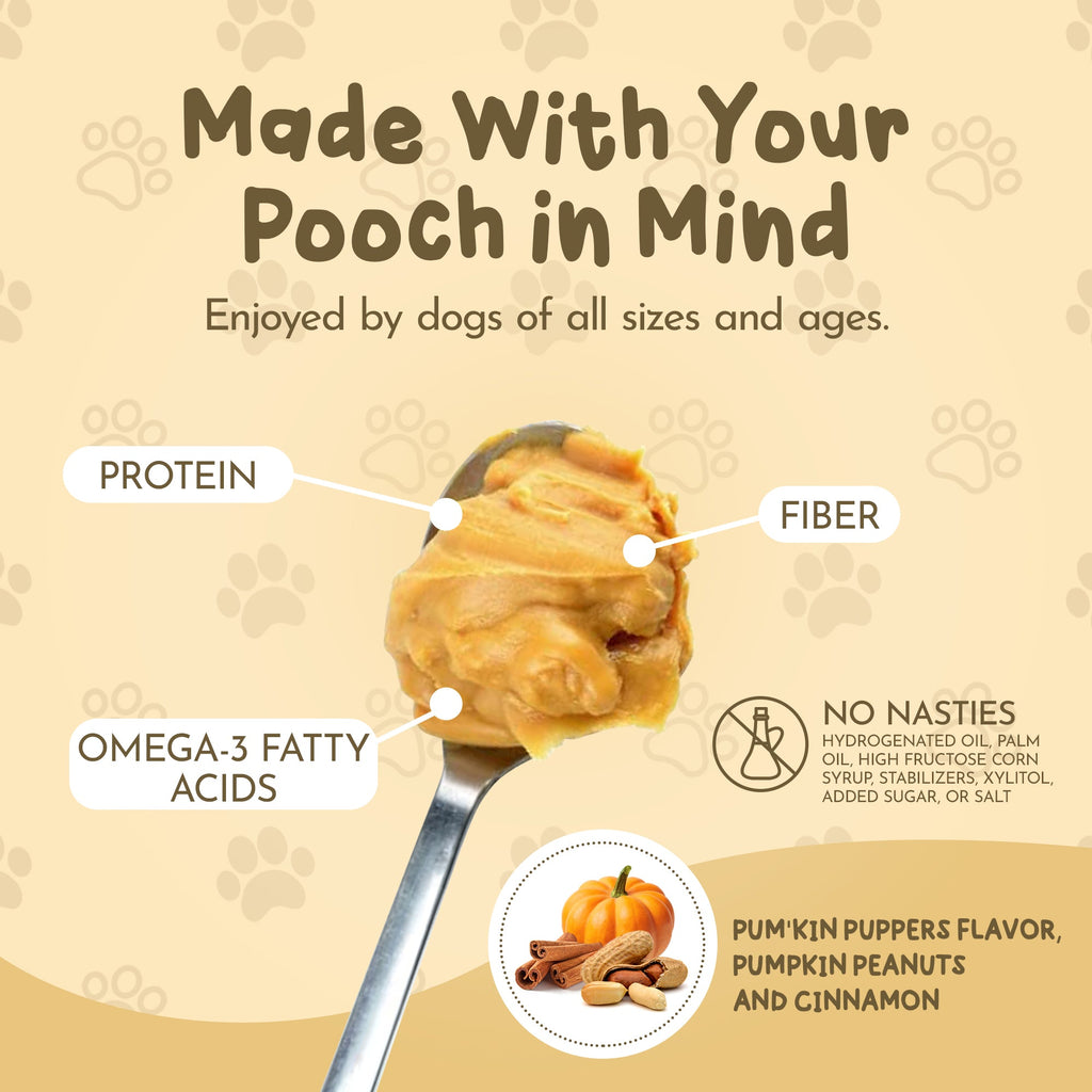 Dawg Butter Pum'kin Puppers Flavor - PuppyLuv Pet Store