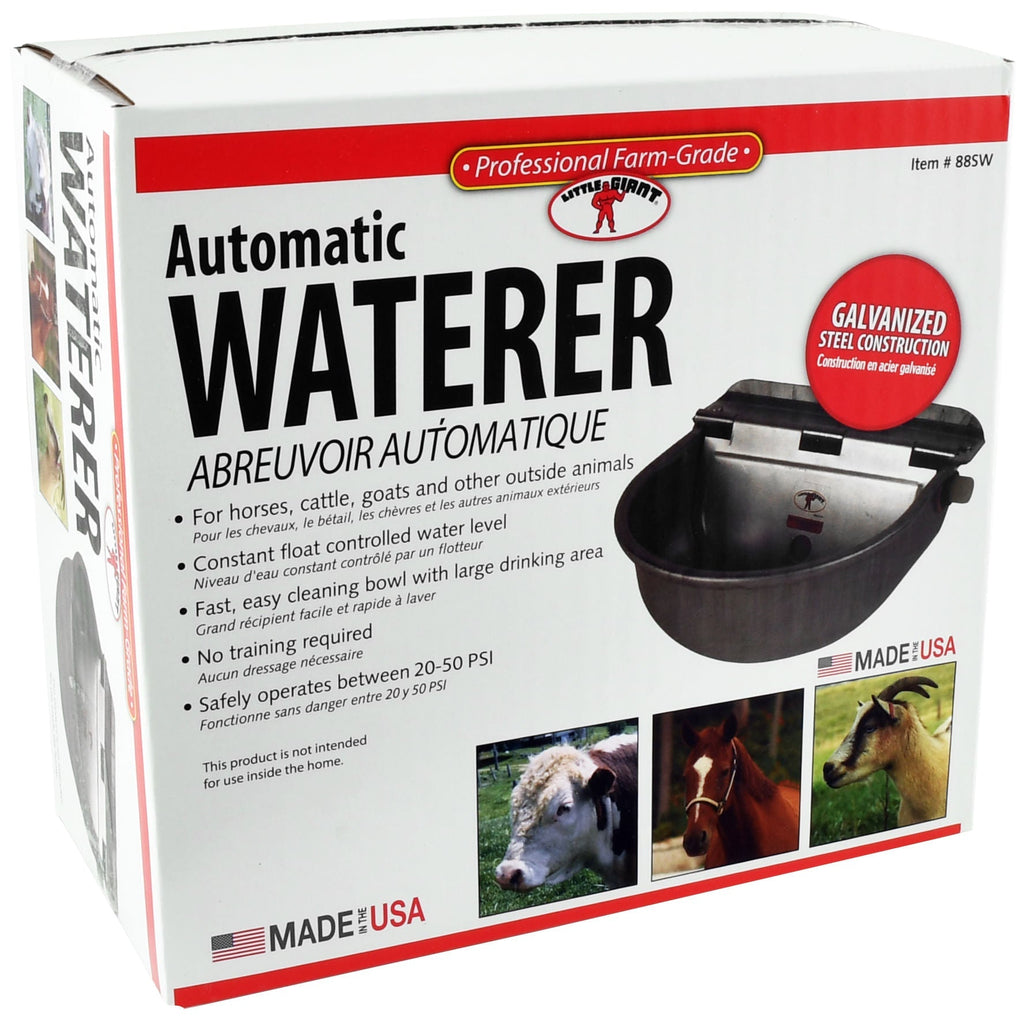 Galvanized Steel Automatic Waterers (& Replacement Parts) - PuppyLuv Pet Store